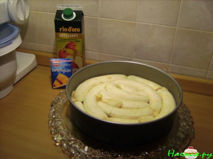 Торт 'Микадо' банановый