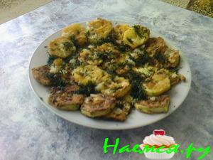 Кабачки жаренные
