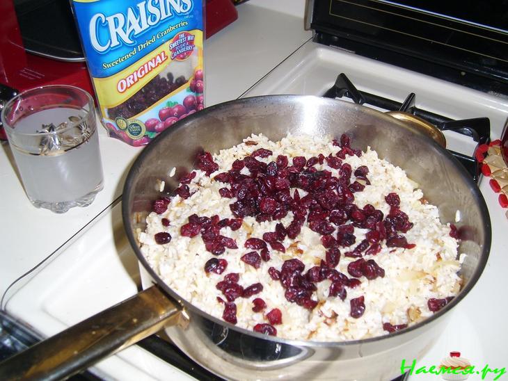 Плов с cranberry (клюква) Плов с cranberry (клюква)