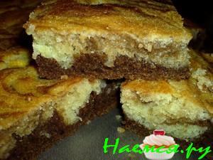 Мраморный кекс для дорогих гостей