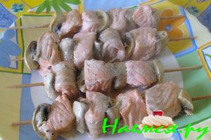 Шашлык из форели