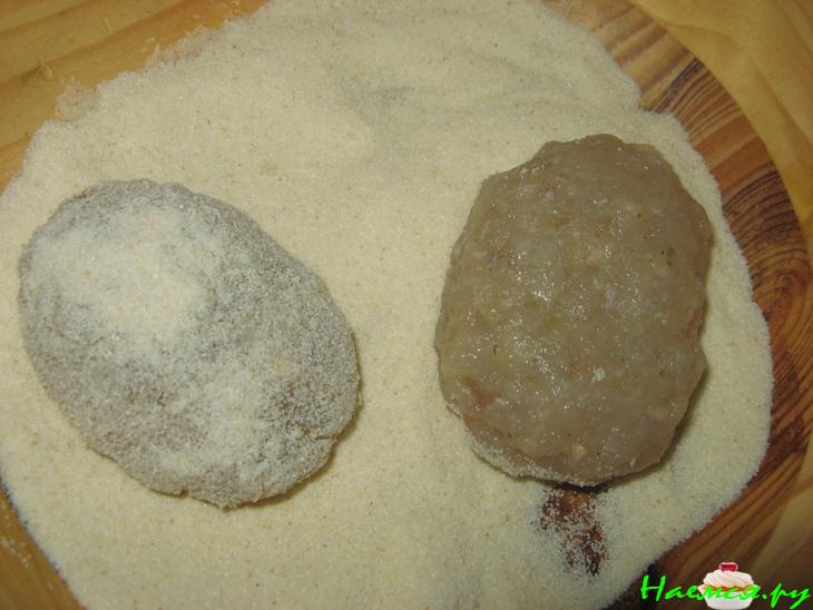 Котлеты из щуки с сыром