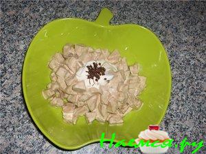 Легкий яблочный десерт