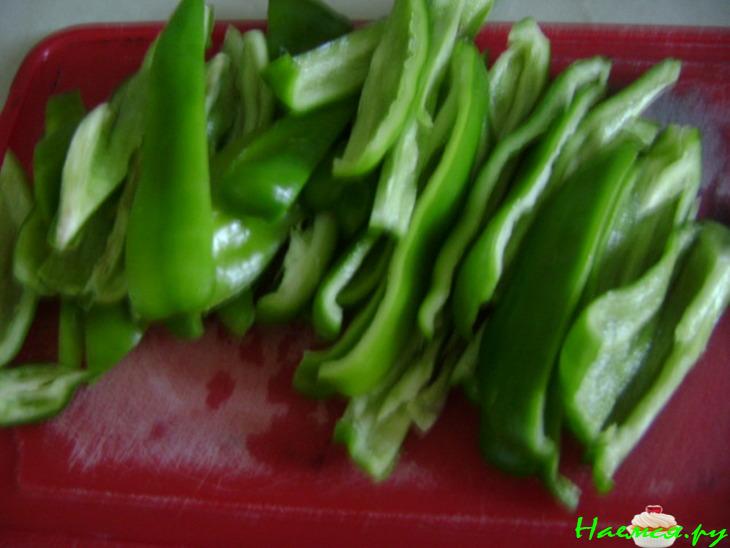 Баклажаны по-корейски с болгарским перцем Баклажаны по-корейски с болгарским перцем