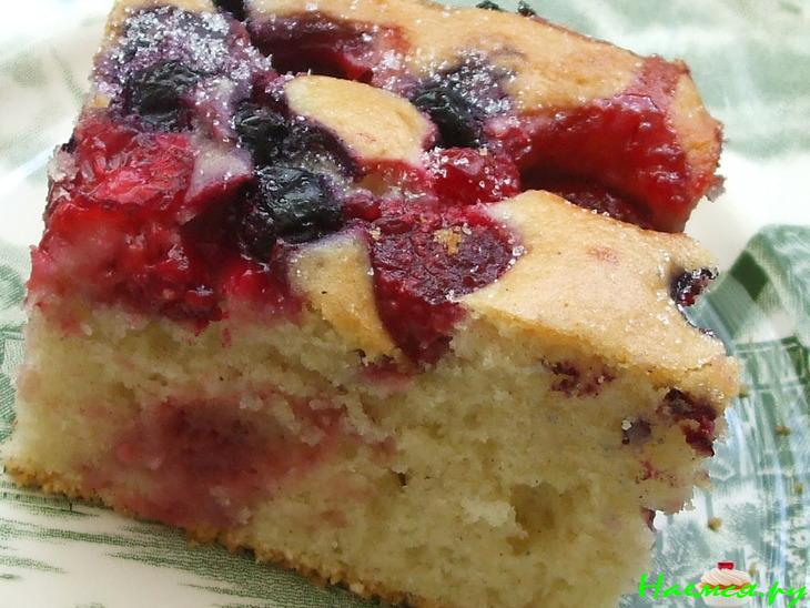 Пирог с ягодами "Благодарность"