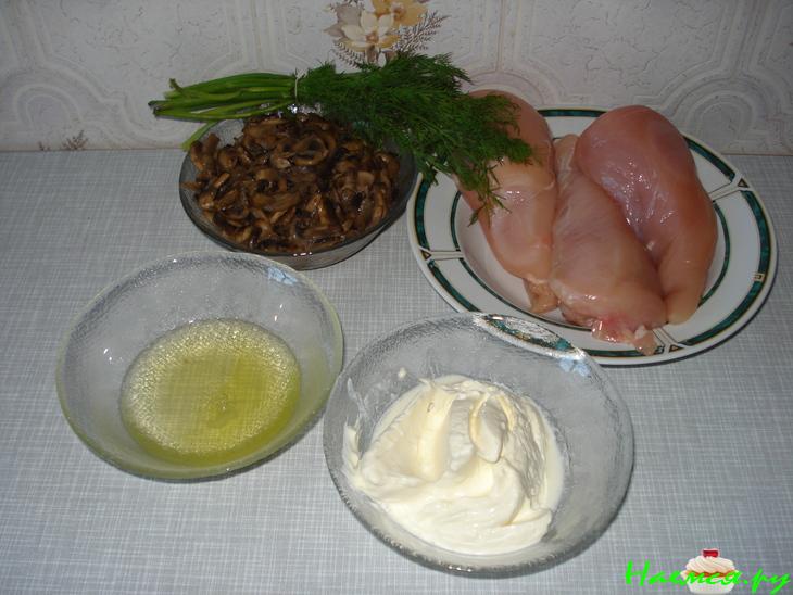 Курица "В снегу"