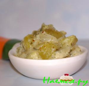 Закуска кабачково-яблочная