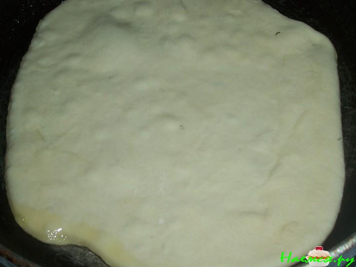 Суп с лепёшкой