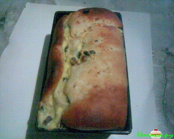 Дрожжевой рулет-пирог с творожной прослойкой