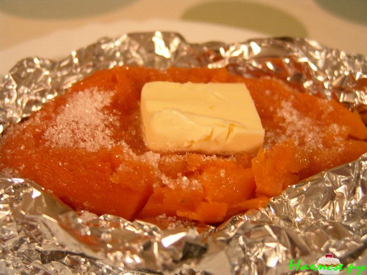 Сладкий картофель в фольге Сладкий картофель в фольге