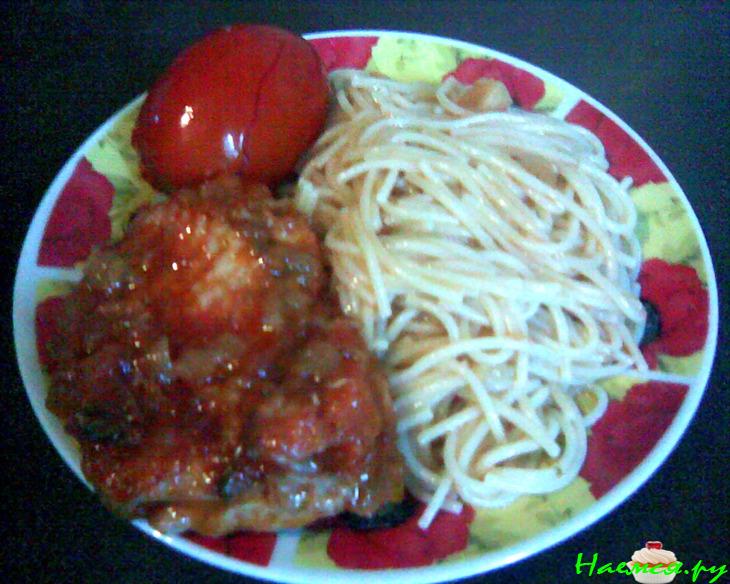 Бедрышки в пикантном соусе