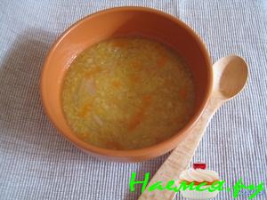 Постный суп из чечевицы