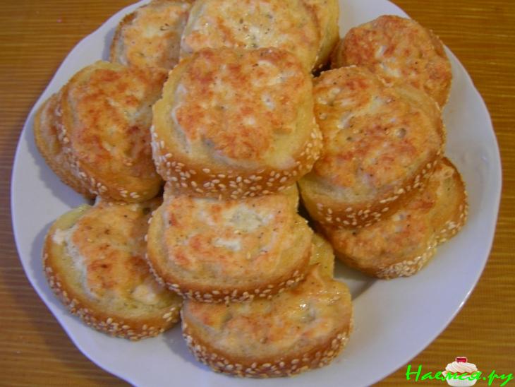 Горячие бутерброды с курятиной Горячие бутерброды с курятиной