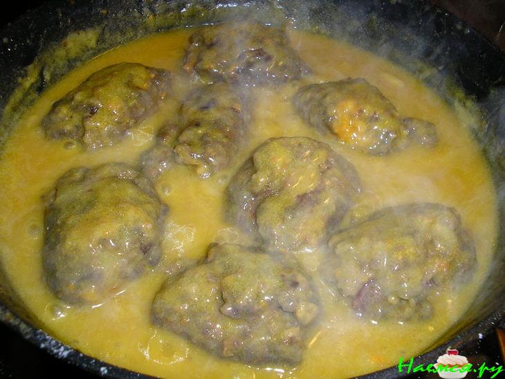 Зразы из печени