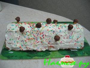 Полено "Творожное" с сырной начинкой Полено "Творожное" с сырной начинкой