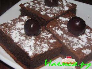 Пирожное "Сметанно-шоколадное"