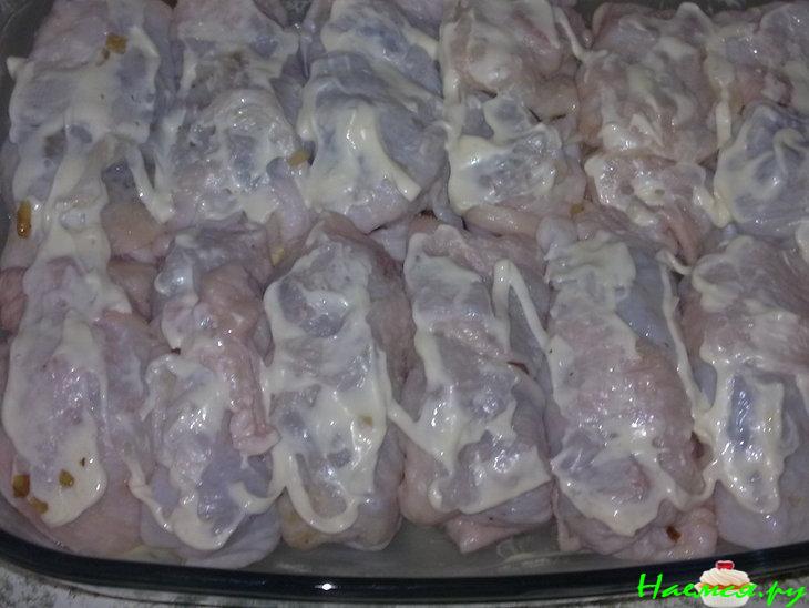 Куриные шкурочки с начинкой Куриные шкурочки с начинкой