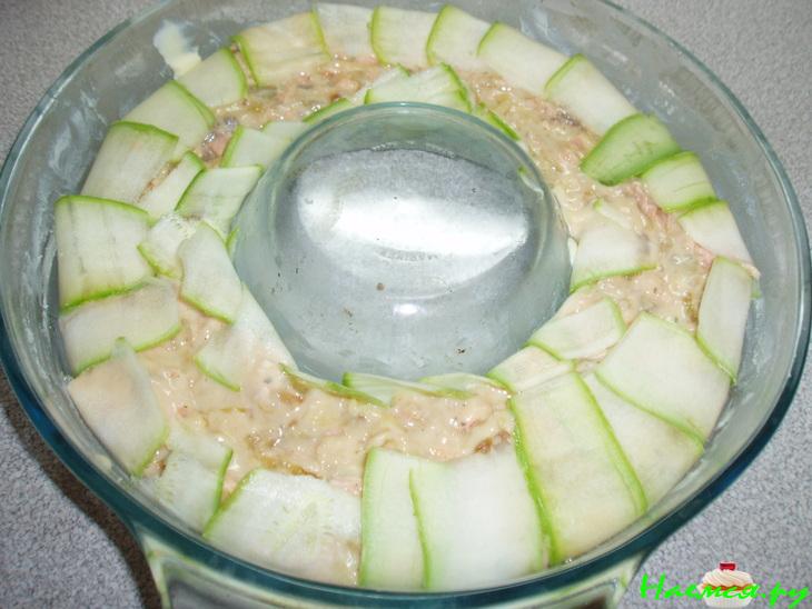 Пирог из семги