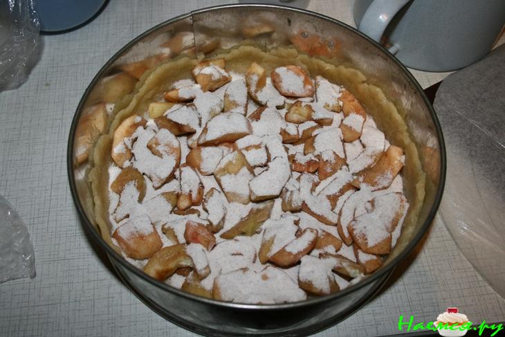 Пирог с яблочной начинкой Пирог с яблочной начинкой