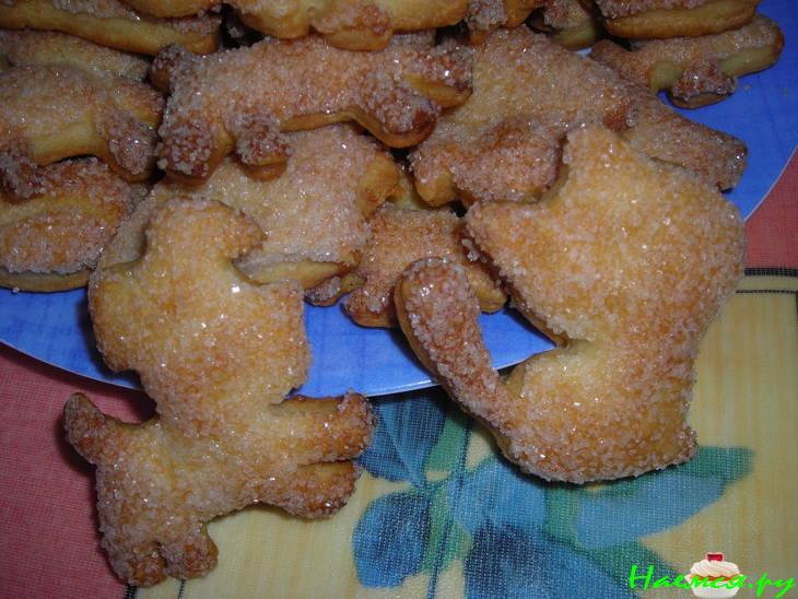 Печенье слоёное "Зверюшки"