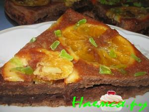 Торт-пирог с апельсинами Торт-пирог с апельсинами