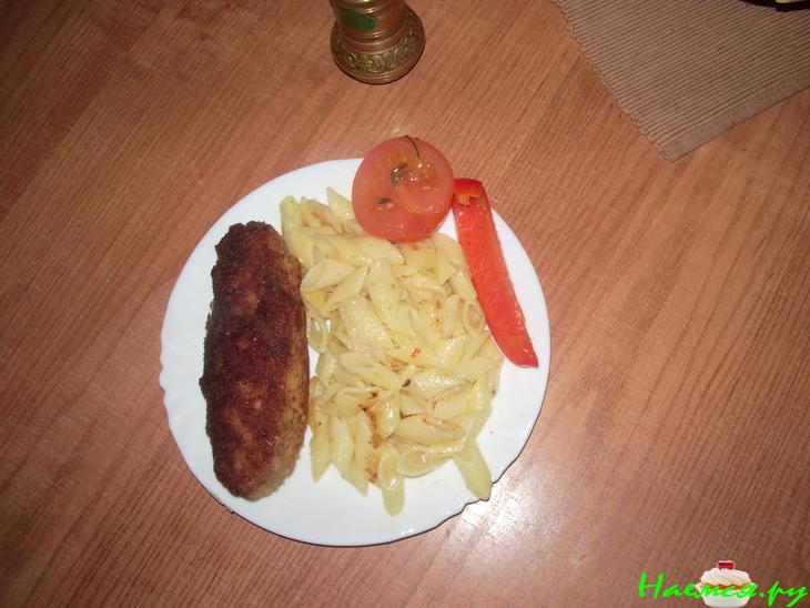 Котлеты мясные с творогом