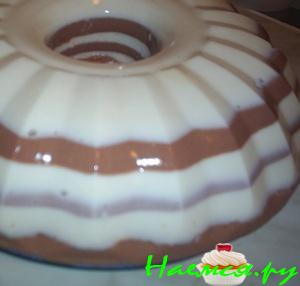 Легкое кефирное желе "Лакомка"