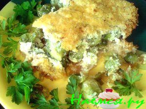 Запеканка из "евриков" (брюссельской капусты) с творогом