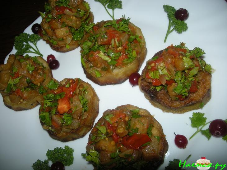 Закуска на баклажанах