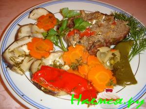 Рулетик из фарша-вариант