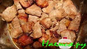 Маринованная свинина с имбирём