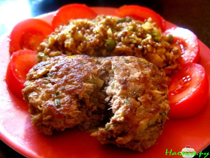 Котлеты с яблоком