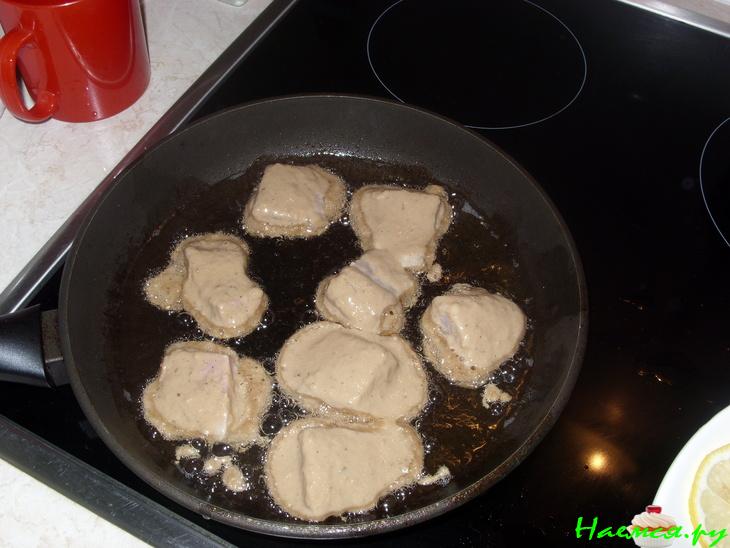 Рыба в темном кляре