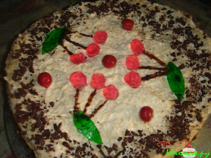 Голландский вишневый торт