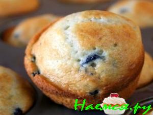Маффинчики с голубикой