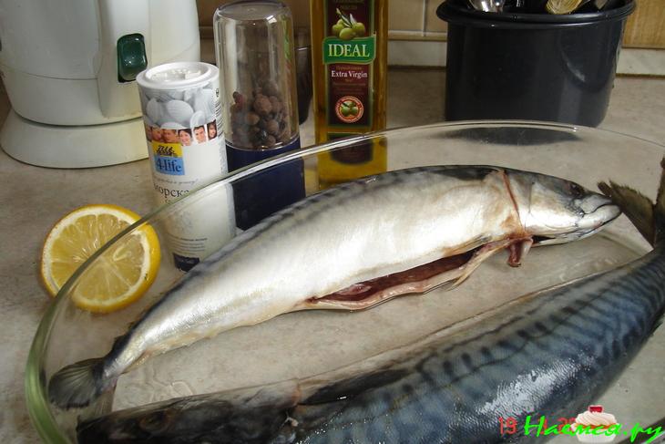Скумбрия пряная из духовки Скумбрия пряная из духовки