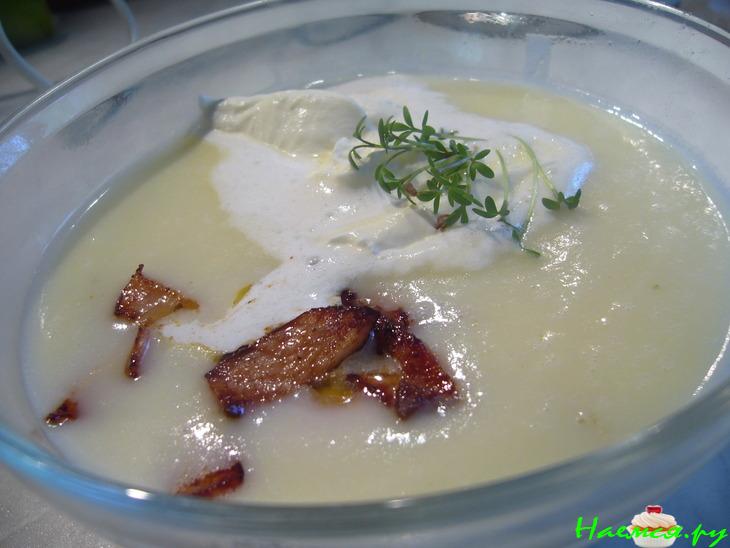 Спаржевый суп-пюре