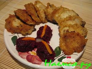 Отбивные из куриных сердец