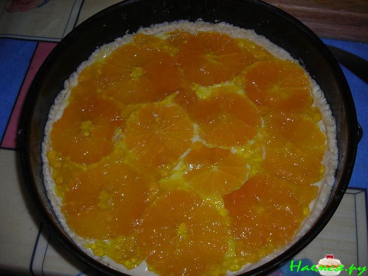 Песочный пирог "Апельсин и глазурь"