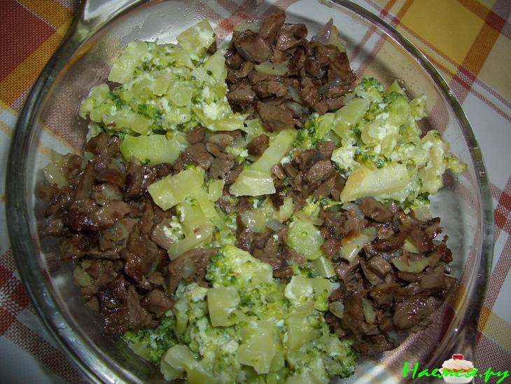 Брокколи с сердцем Брокколи с сердцем