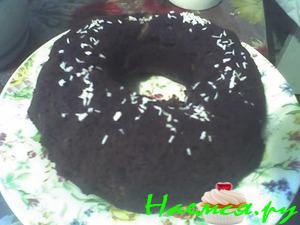 Шоколадный кекс с цукатами