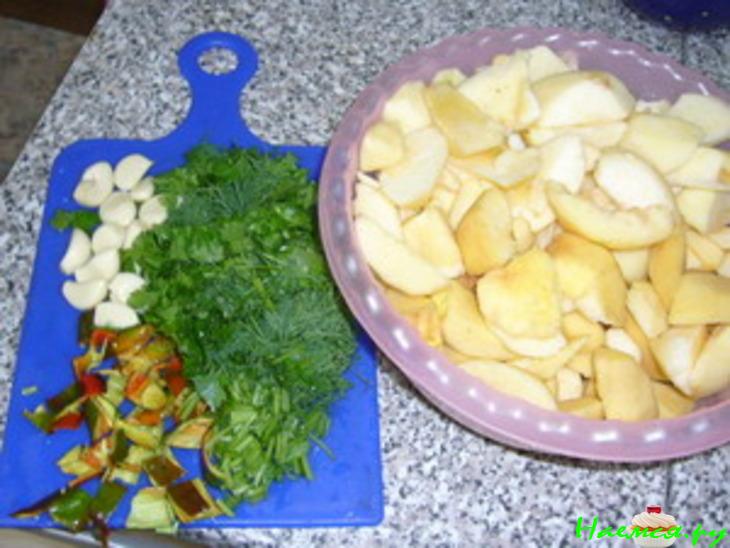 Густой острый айвово-яблочный соус Густой острый айвово-яблочный соус