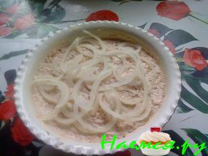 Салат 'Рыбный с яблоками' Салат 'Рыбный с яблоками'