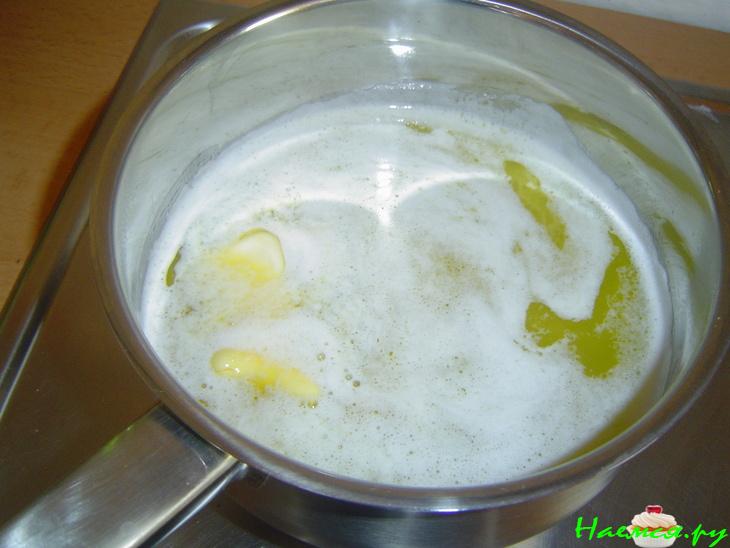 Заварные пирожные на желе "Лебединое озеро" 