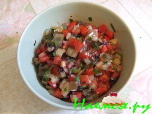 Салатик пасленовый, летний