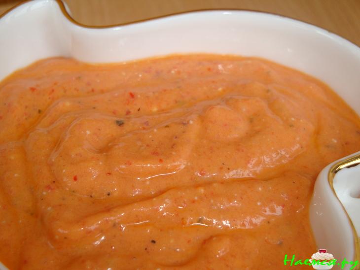 Соус сливочно-томатный, к чему хотите