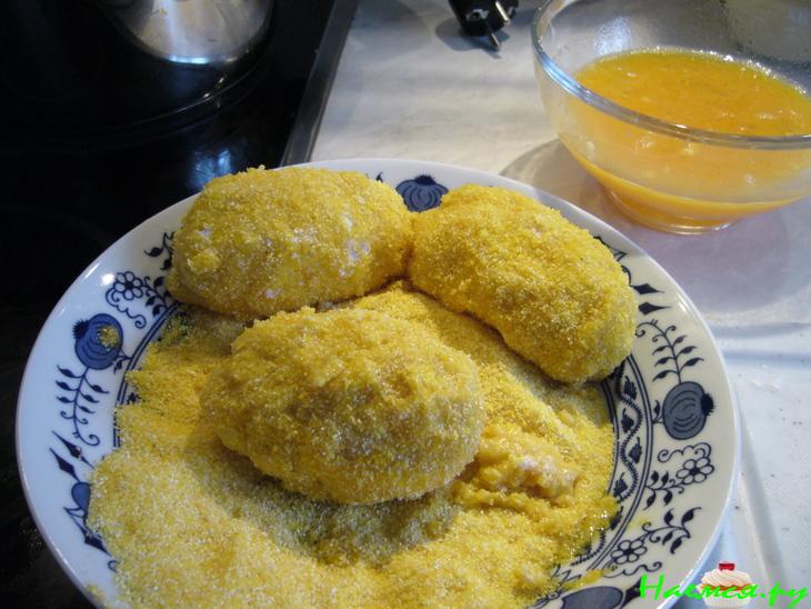 Котлеты рыбные, праздничные