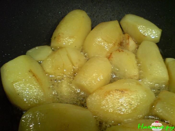 Баранина вареная с картофелем