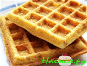 Деликатесные ореховые вафли