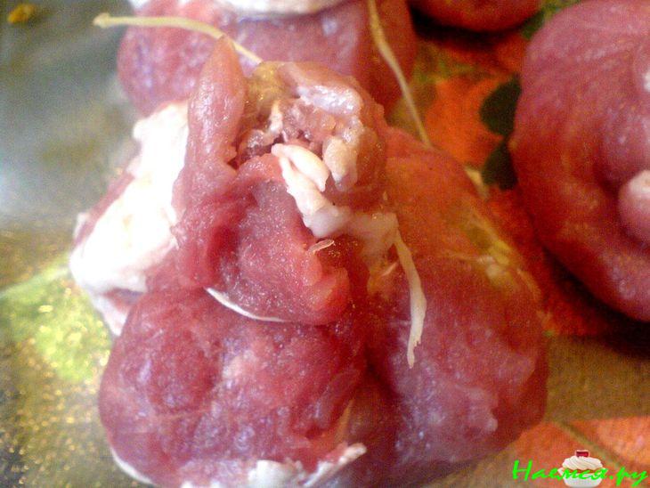 Мясные торбынки (мешочки) по-селянски Мясные торбынки (мешочки) по-селянски